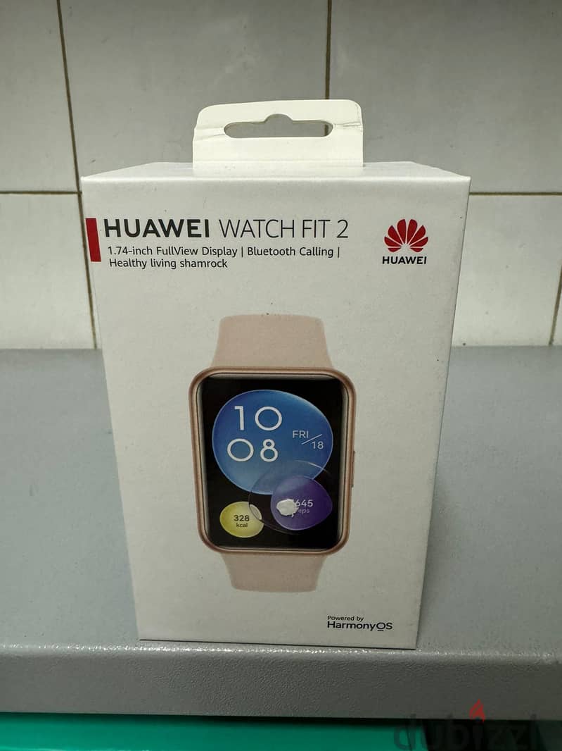 Huawei watch fit 2 active pink amazing & new offer 0