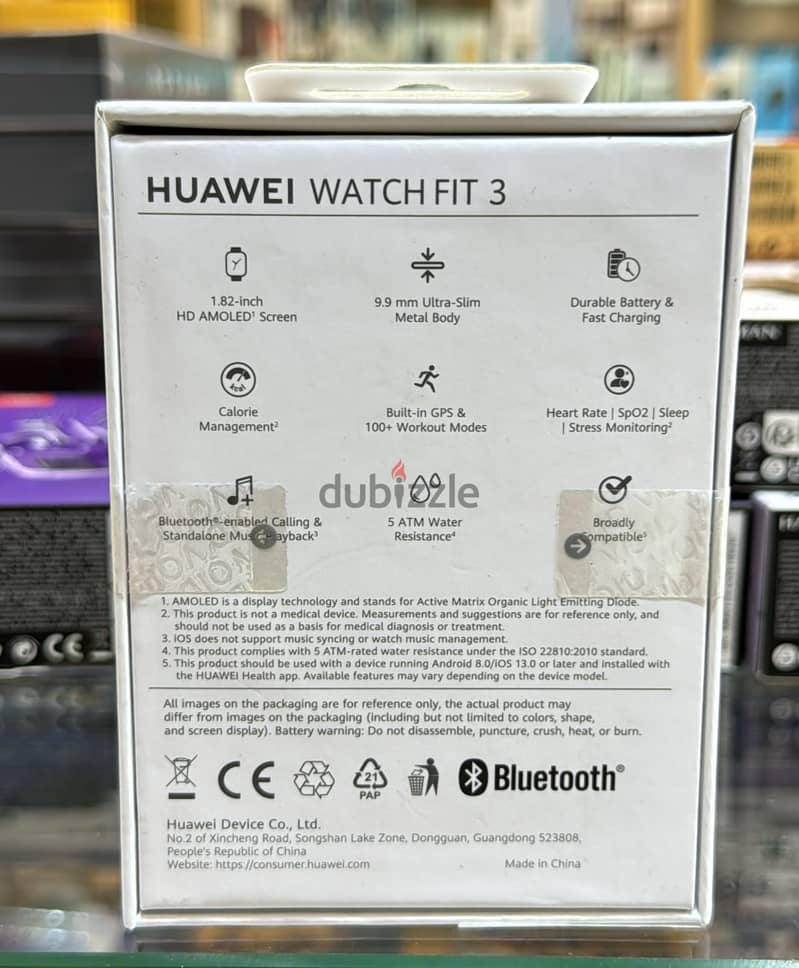 Huawei watch Fit 3 Gold Milanese Strap exclusive & new offer 1