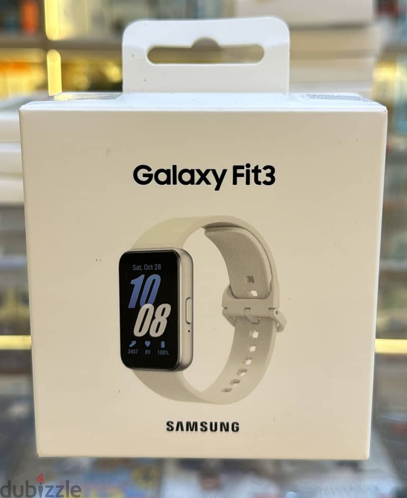 Samsung galaxy watch fit 3 silver 0