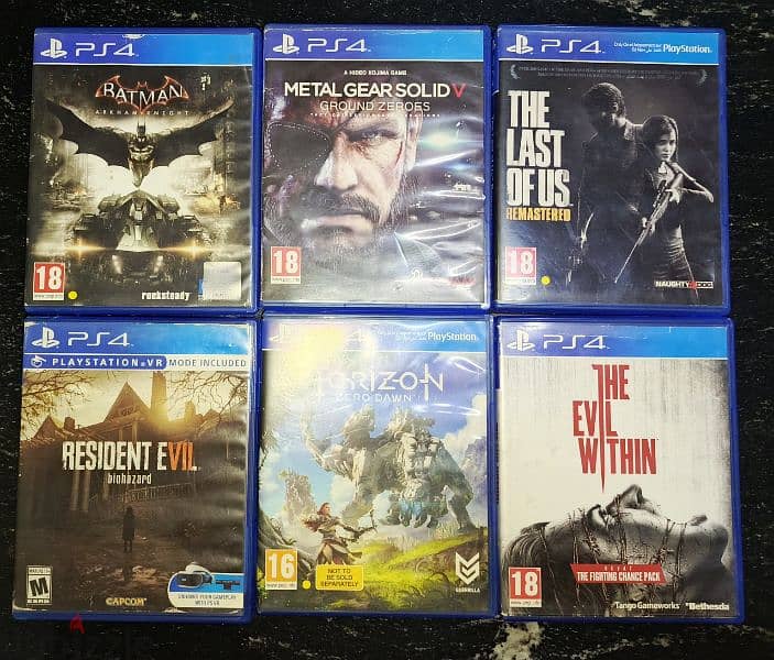 ps4 games for sale or trade 0