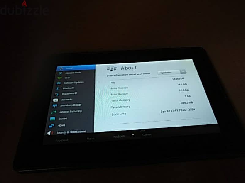 Tab Blackberry 16GB (very rare) - Final Price 4