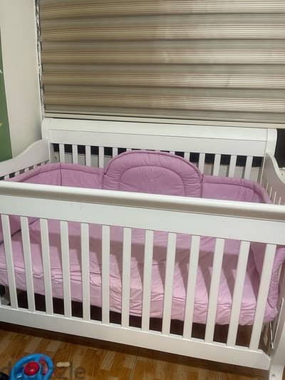 baby and toddler bed wood