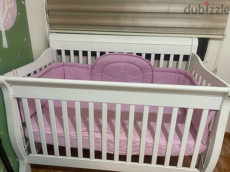 baby and toddler bed wood 1