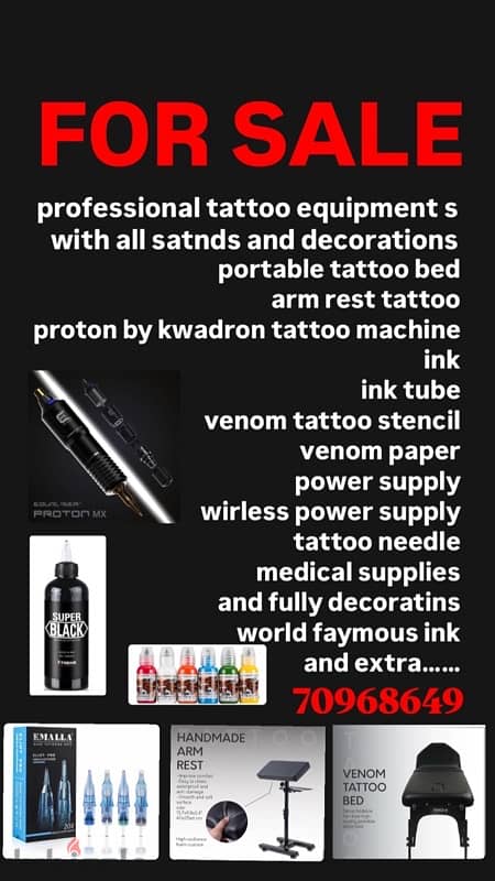 pro tattoo equipments 70968649 2