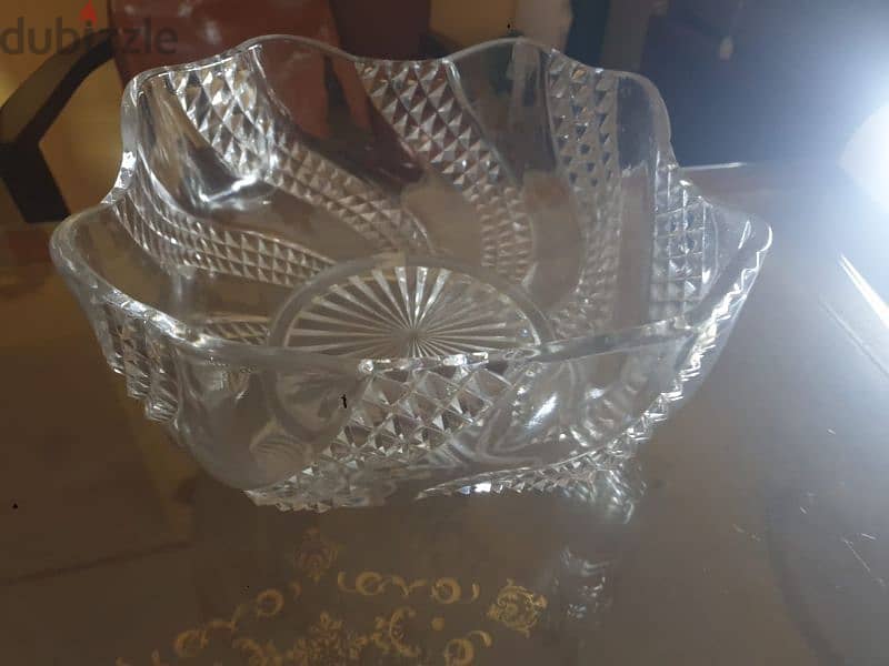 antique baccarat bocal, in excellent condition, made in France 1