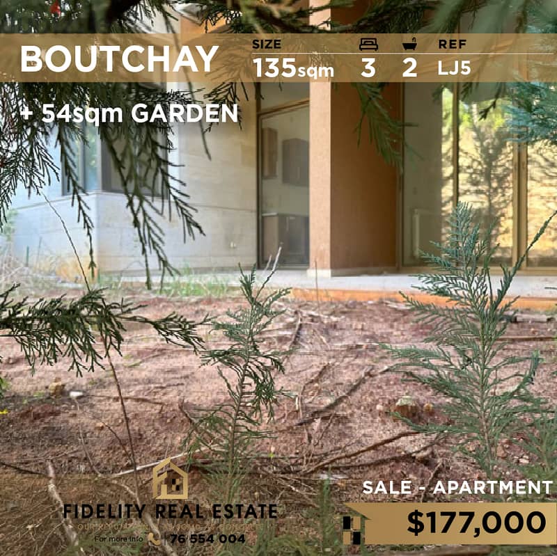 Apartment for sale in Boutchay LJ5 للبيع في بوتشاي 0