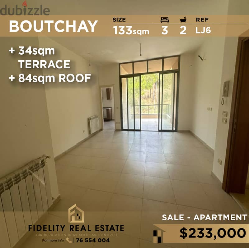 Apartment for sale in Boutcay LJ6 للبيع في بوتشاي 0