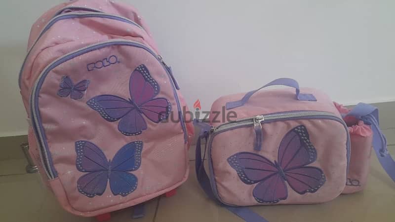 POLO school bag and snack bag 2