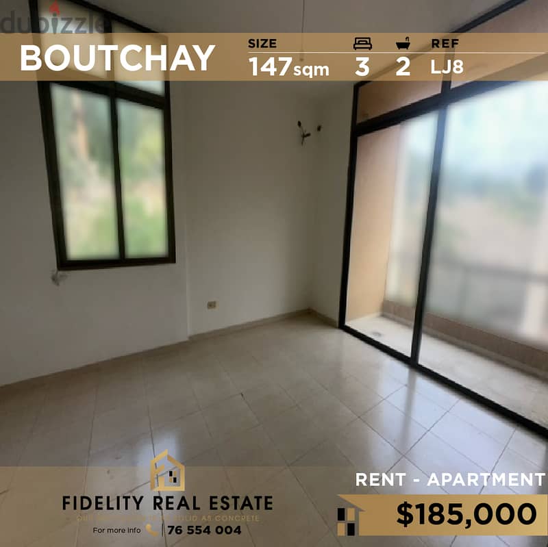 Apartment for sale in Boutchay LJ8  للبيع في بوتشاي 0