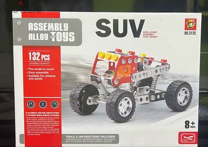 SUV Jeep Constructive Toy Kit