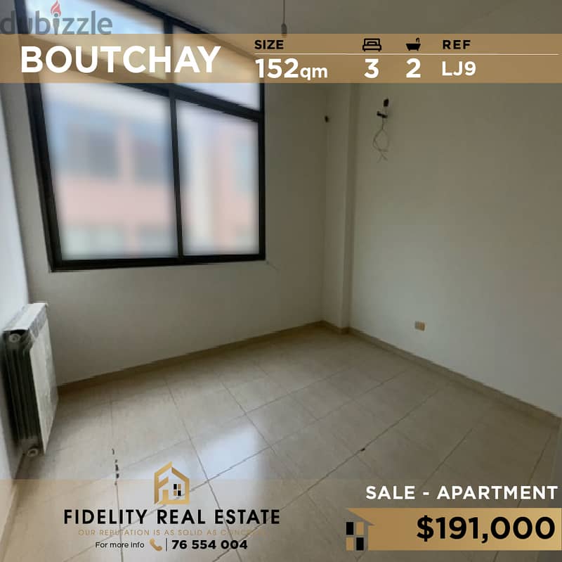 Apartment for sale in Boutchay LJ9 0