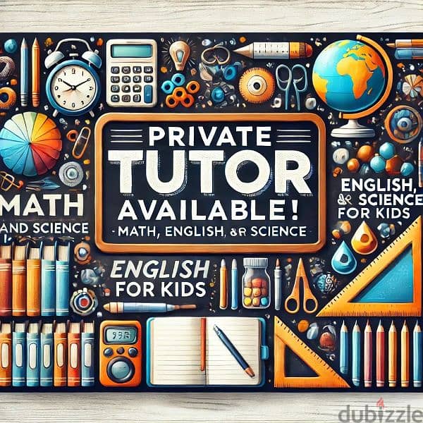 Private Tutor Available - Math, English, Physics, Chemistry, Biology 0