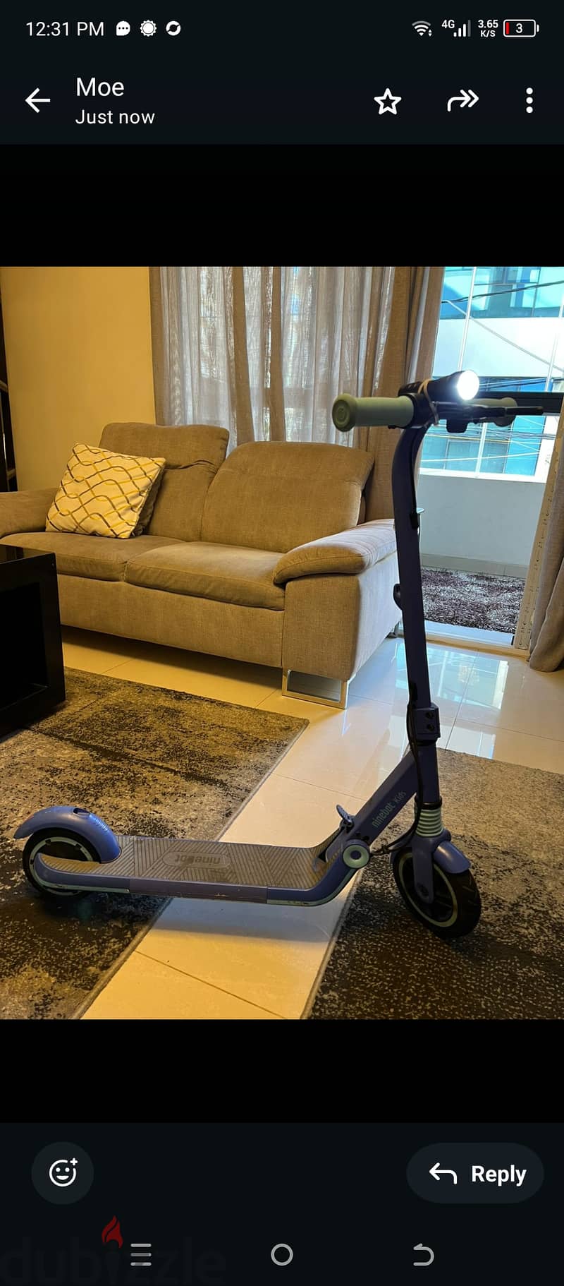 Very good condition electrical scooter 1