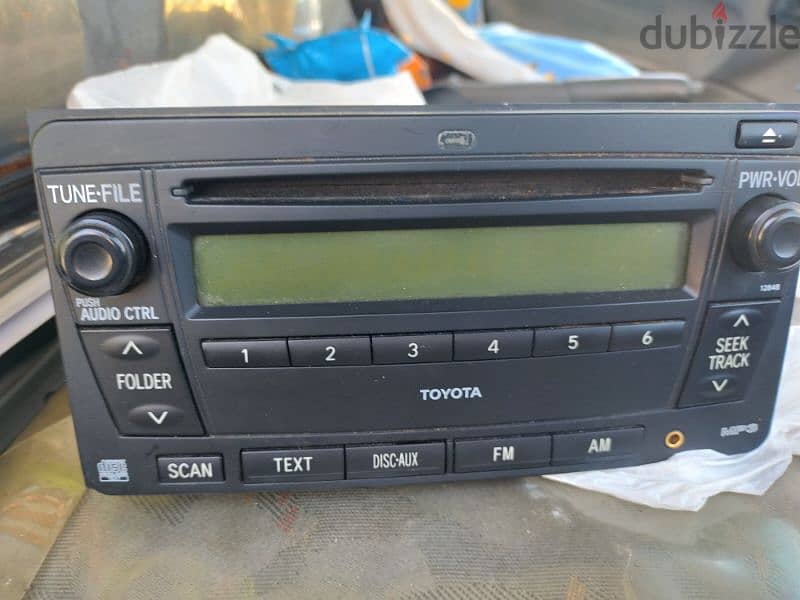 radio cd for toyota sienna 4