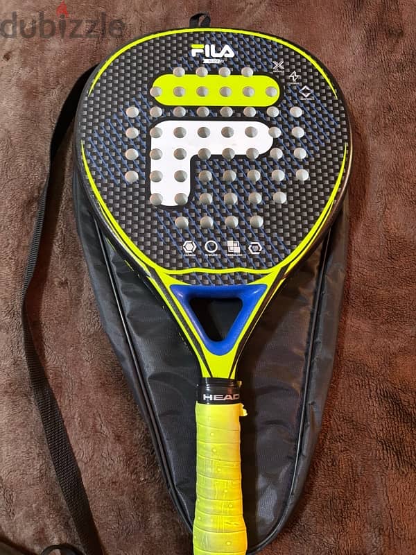 Pair of Filas padel racket 6