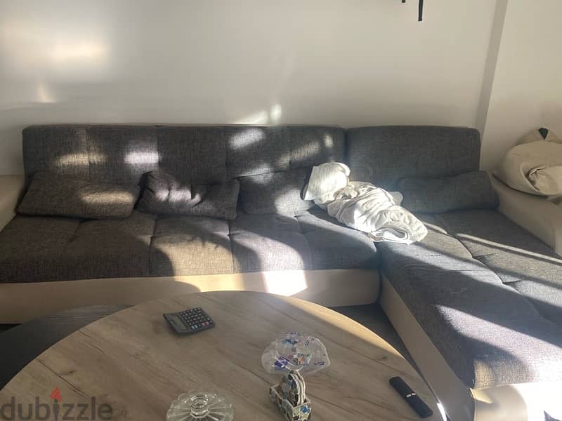 sofa corner and 6 chairs for sale. 5