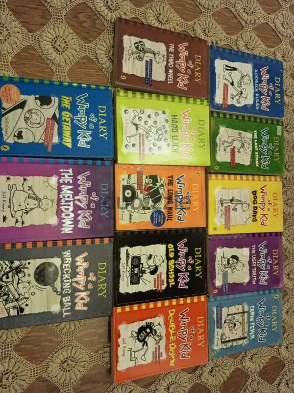 13 wimpy kid books 0