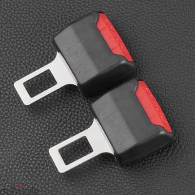 2 Pack Universal Adjustable Car Safety Seat Belt Clip Extender