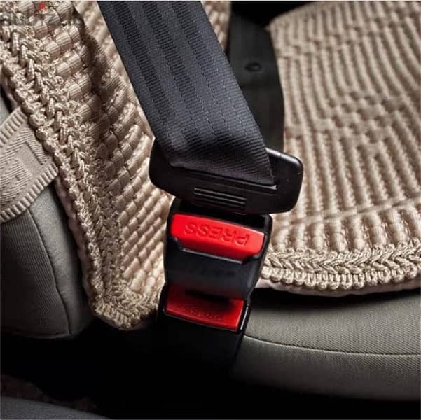 2 Pack Universal Adjustable Car Safety Seat Belt Clip Extender 2