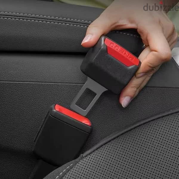 2 Pack Universal Adjustable Car Safety Seat Belt Clip Extender 4