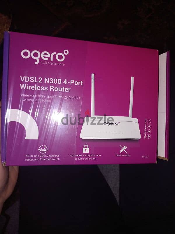 ogero VDSL router 0