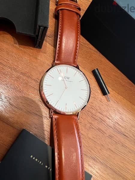 Daniel Wellington new watch with stickers 1