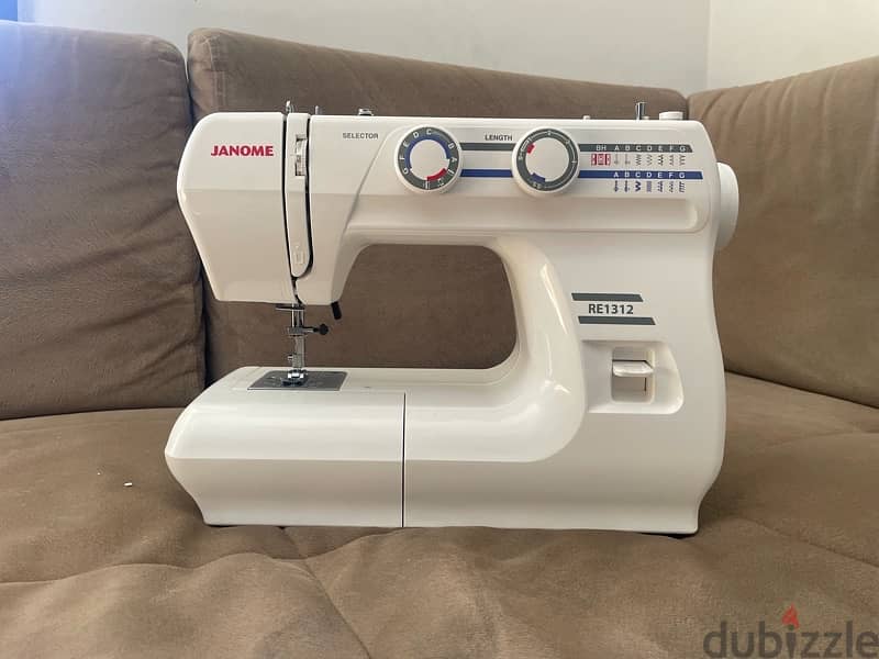 Sewing Machine - مكنة خياطة - Janome RE1312 0