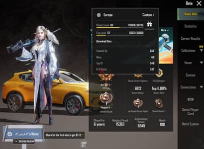 Pubg account حساب ببجي للبيع