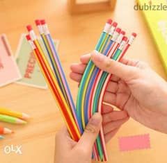 Cute colorful bendy pencils 1 for 1$ 0