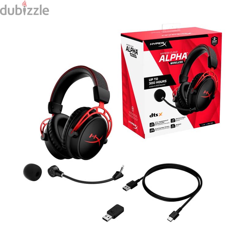 Hyperx Cloud Alpha Wireless Pro Gaming Headset 0