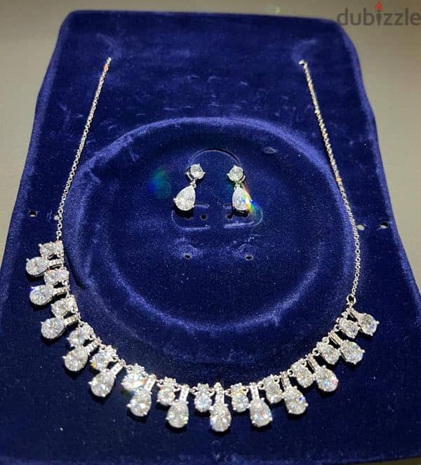 SWAROVSKI - Necklace and Earrings 0