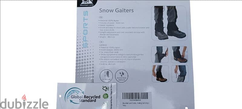 mountain land snow gaiters 4