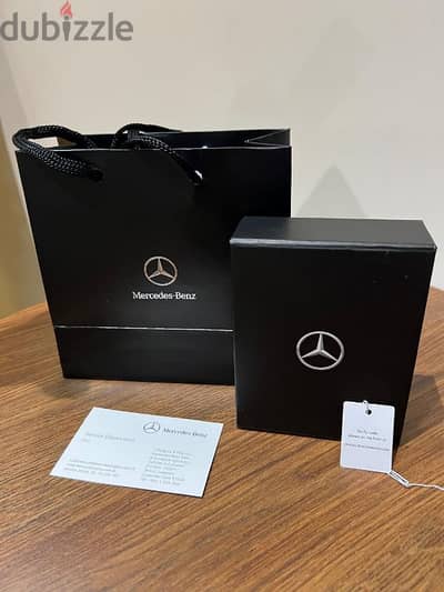 SWAROVSKI Keyring Crystal Rose Gold Genuine Mercedes Benz Collection