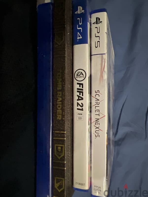 PS5 scarlet nexus / ps4 fifa21- bloodstaines-injustice (god among us) 0