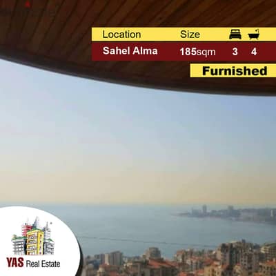 Sahel Alma 185m2 | Furnished | Renovated | Luxury | IV |