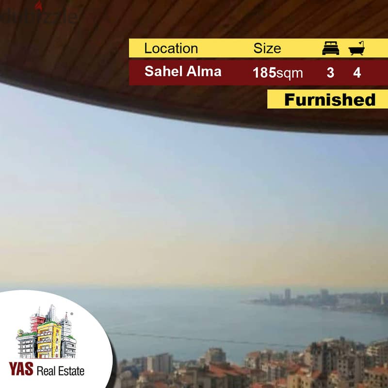 Sahel Alma 185m2 | Furnished | Renovated | Luxury | IV | 0