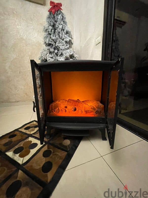 Electric Fireplace Heater 0