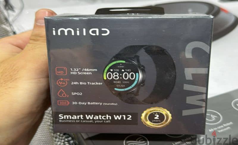 Imilab w12 smart watch black 0