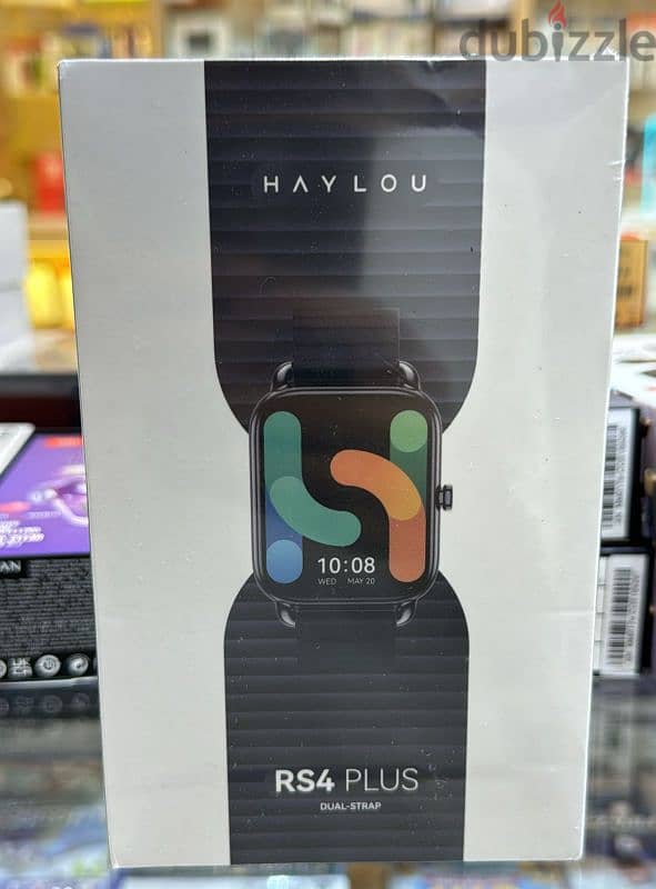 Haylou watch Rs4 plus silver last 0