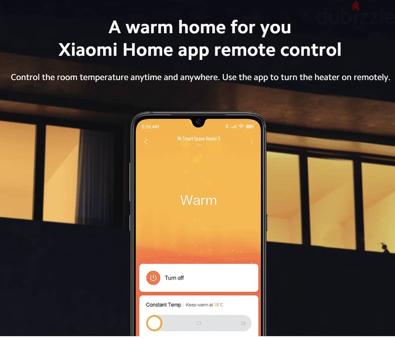 Xiaomi Mi Smart Space Heater S, 2200W 7