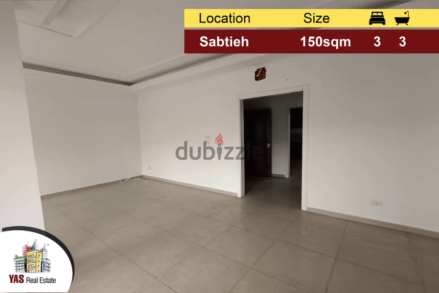 Sabtieh 150m2 | Well Maintained | Luxury | AA | 0