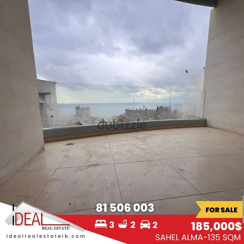 135 sqm Apartment for sale in Sahel alma jounieh REF#MA15145 0