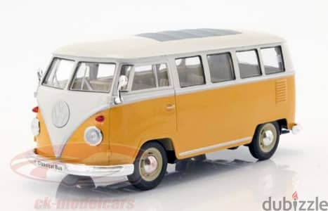 VW T1 bus (1963) diecast car model 1:24