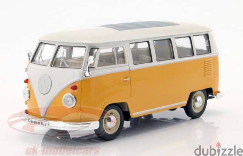 VW T1 bus (1963) diecast car model 1:24 0