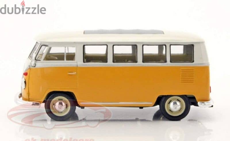 VW T1 bus (1963) diecast car model 1:24 1