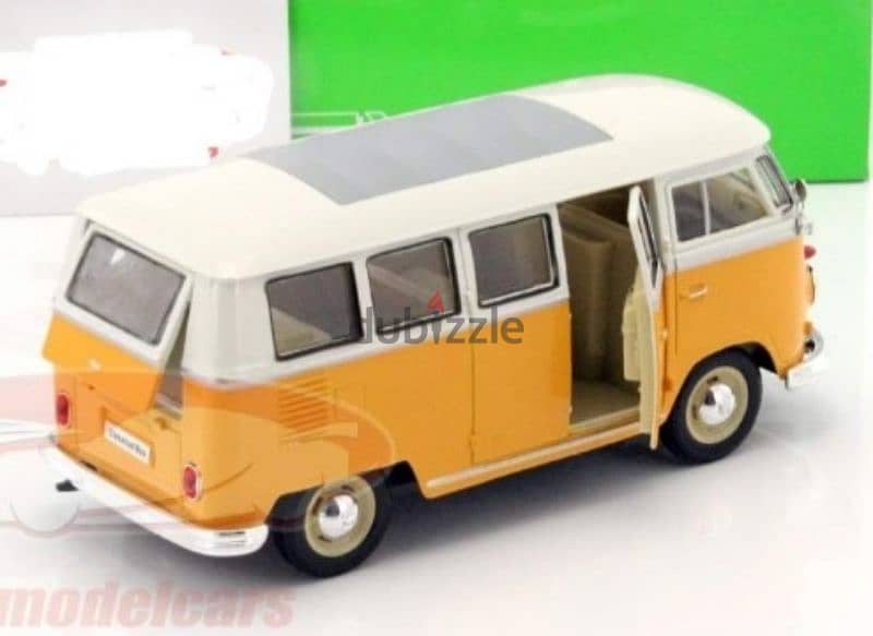 VW T1 bus (1963) diecast car model 1:24 3