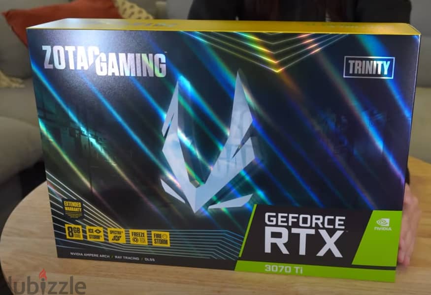 ZOTAC GAMING RTX 3070 Ti Trinity Graphics Card/VGA 3