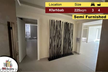 Kfarhbab 225m2 | Mint Condition | Open View | Partly Furnished | YV/PA