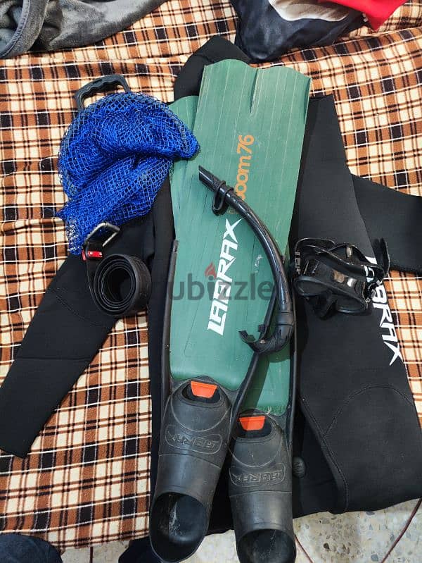 Freediving full equipment عدة غطس حر كاملة 0