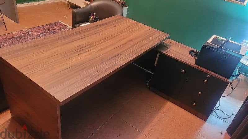 Office Desk with office Chair 1